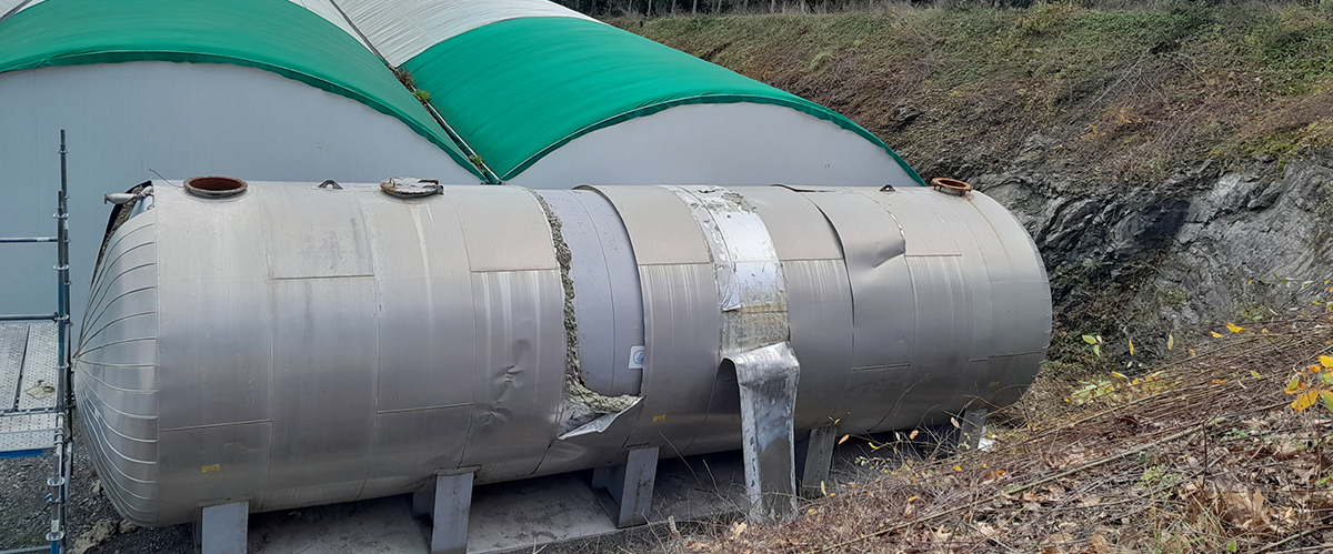 Casos de Éxito 1 Depósito de almacenamiento térmico TES